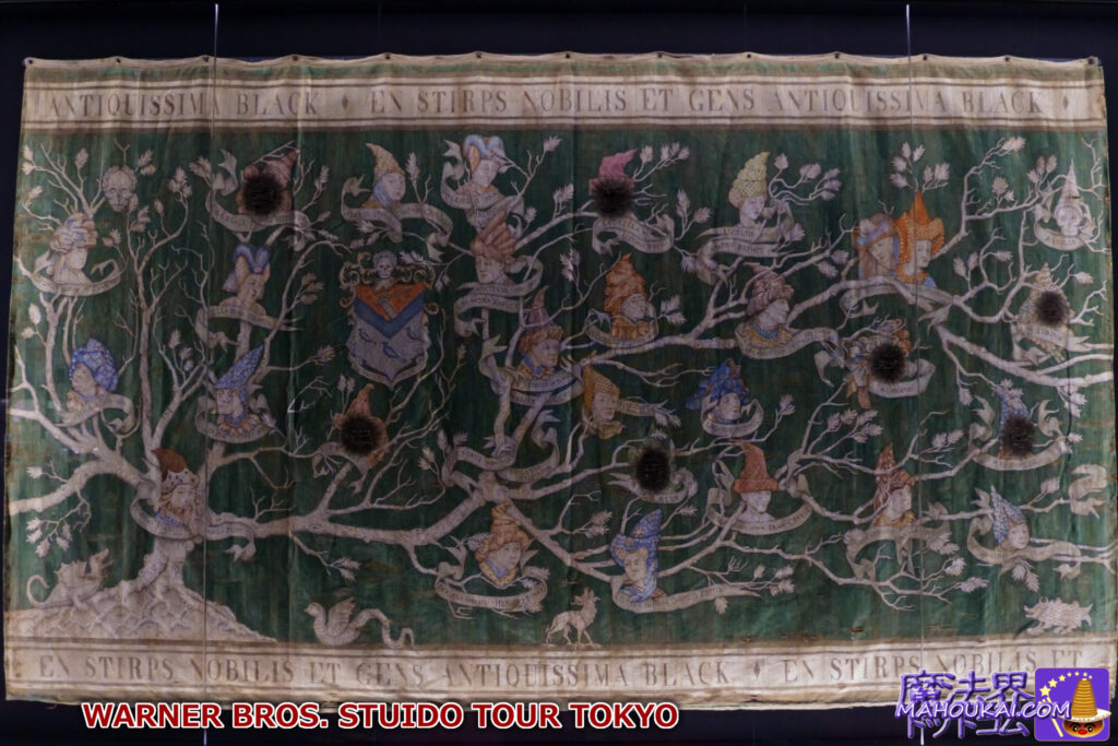 Black family tree tapestry (wallpaper)｜Harry Potter Studio Tour Tokyo (Toshimaen site)MINALIMA MINALIMA