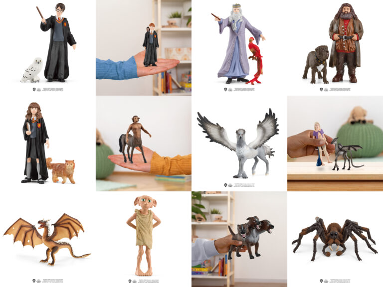 Harry Potter New figures: six characters, six Harrys and magical creatures, six Dobbies and dragons, 12 types in total Harry Potter New figures: six characters, six Harrys and magical creatures, six Dobbies and dragons Schleich GmbH, 2023. September