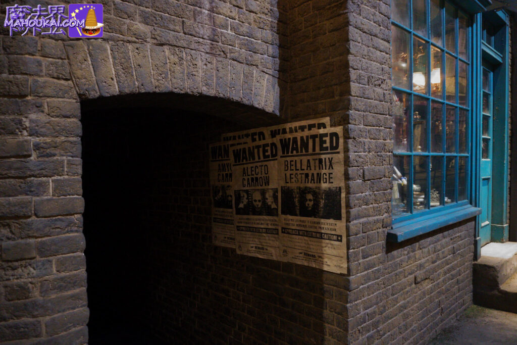 Entrance to Knockturn Alley｜Knockturn Alley｜Diagon Alley "Harry Potter Studio Tour Tokyo" (Toshimaen) [Detailed report] List of shops in the wizarding world on the exhibition set♪