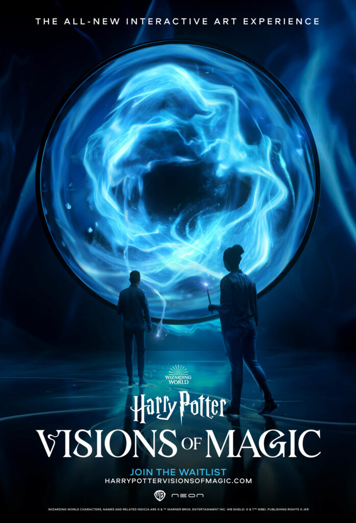Harry Potter Visions of Magic - an interactive art experience that explores the wizarding world [New event] Harry Potter: Visions of Magic Harry Potter: Visions of Magic 2023 Tour starts in Europe â