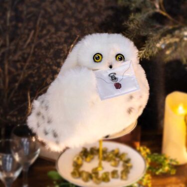 New Harry Potter Mahoudokoro Hedwig plushie with movable wings & neck 'Hedwig Plushie' - on sale 25 Aug 2023 (Friday)