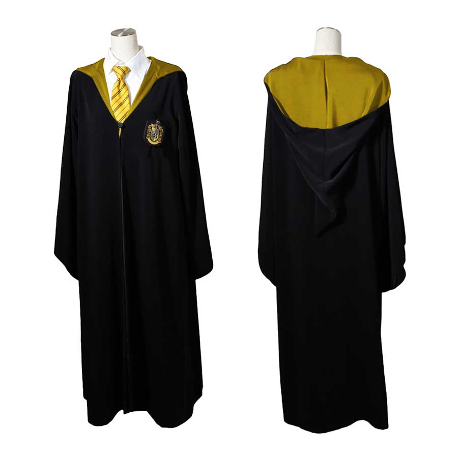 Hufflepuff dressing gowns [Existing product] Harry Potter Dormitory Students Premium dressing gowns (4 types).