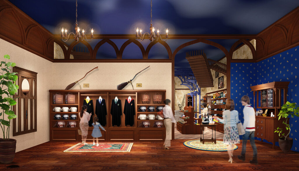 Long-established British tailor-like corner offering mainly clothing items "Harry Potter Mahoudokoro" Sakae, Nagoya City "Oasis 21" 29 September 2023 (Fri) Permanent store♪ (Aichi Prefecture) Further information to follow.