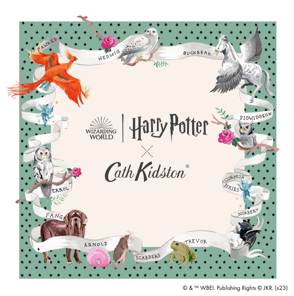 Harry Potter × Cath Kidston（キャス キッドソン）POPUPストア 新店舗「PLAZA NEWSSTAND 赤坂店」2023年10月6日（金）～11月16日（木）