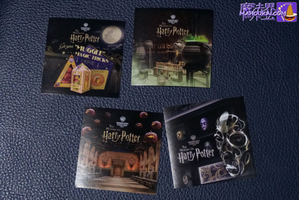 Complete 4 "Trick or Treat" stickers♪ Studio Tour Tokyo 2023 Halloween Limited Edition Sticker Giveaway! Harry Potter Studio Tour Tokyo