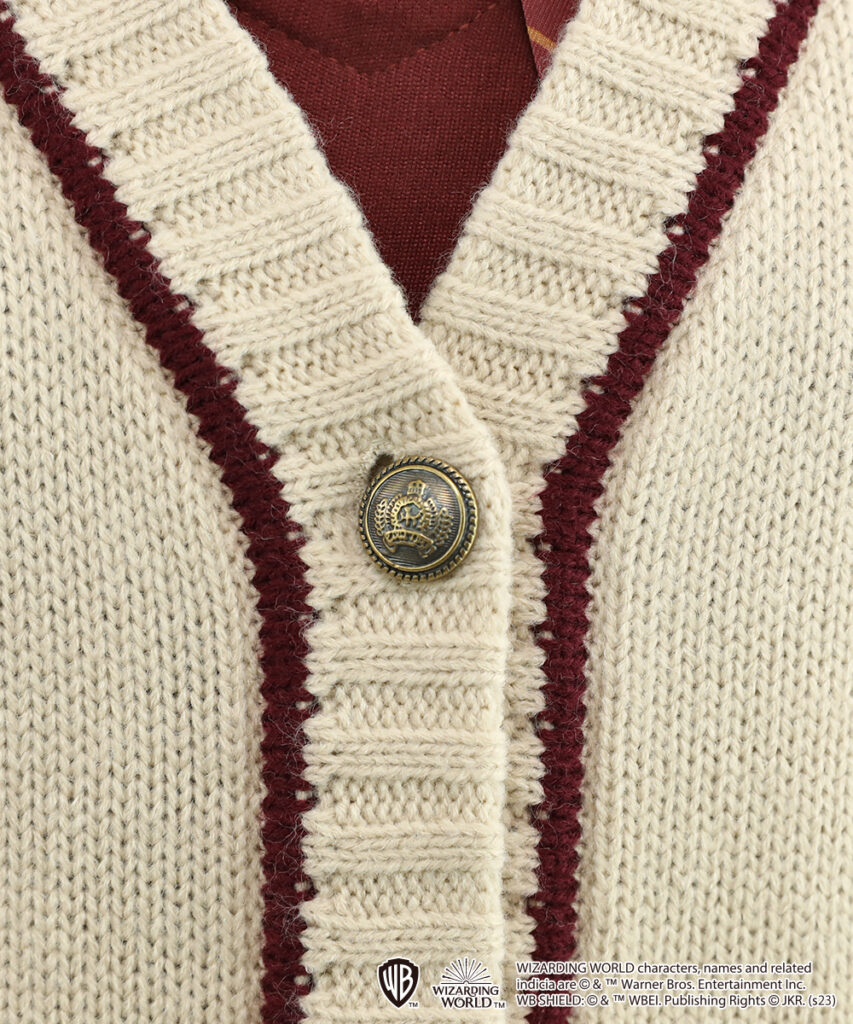 Cardigan with line Gryffindor F i.n.t x Harry Potter Hogwarts-style 'dress', 'cardigan' and 'beret' â