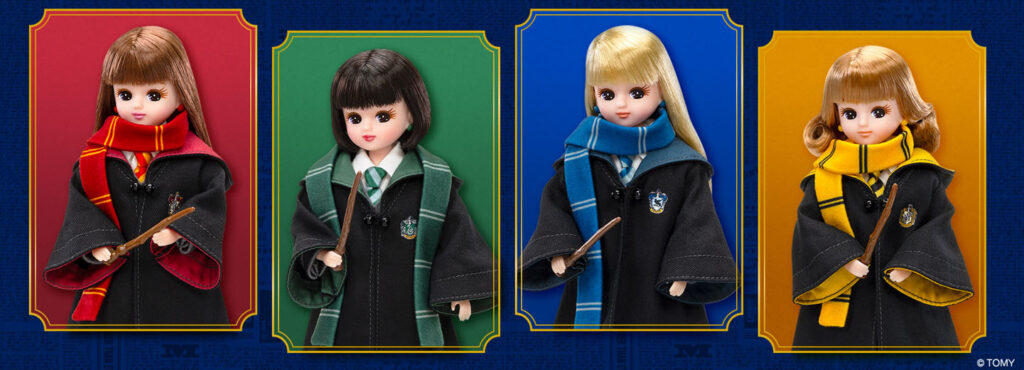 New products: Harry Potter Licca-chan Harry Potter mahoutdokoro ｜Licca-chan is born as a Hogwarts student wearing the Hogwarts uniform including robe, tie, jumper, wand, etc.