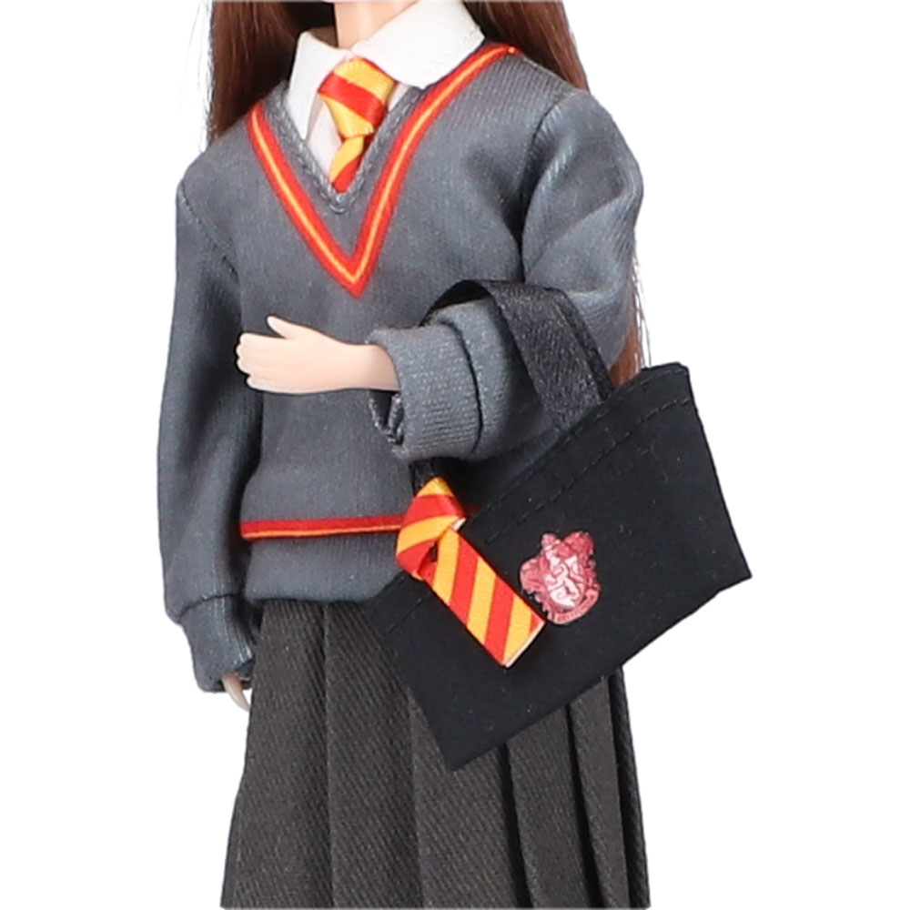 Hogwarts four-dormitory mini tote bags in four types (bonus with purchase of a set of four) Gryffindor uniform versions｜[New Product] Release of 'Harry Potter Rika-chan' Harry Potter Mahoudokoro ｜Rika-chan is born as a Hogwarts student wearing the Hogwarts uniform robe, tie, jumper, wand, etc.