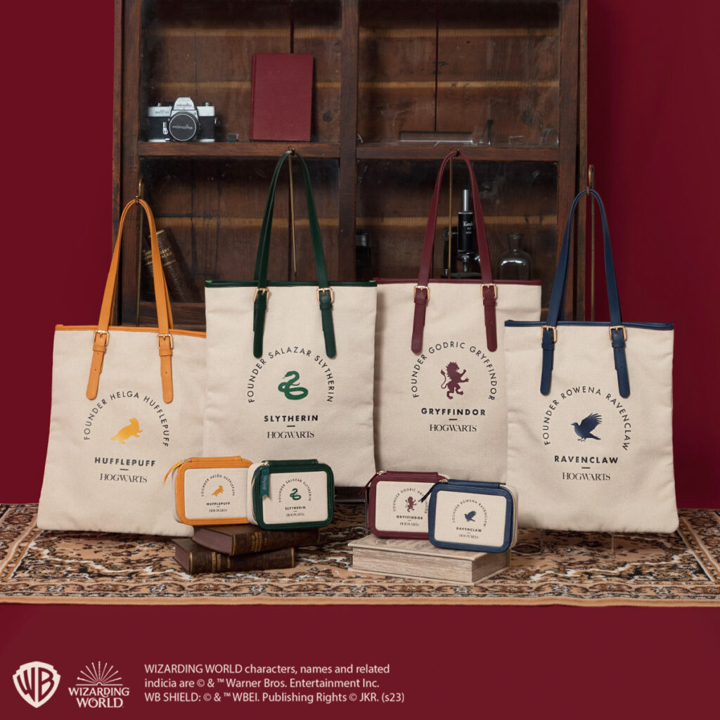 Harry Potter House Pride Tote｜ACCOMMODE x Harry Potter items 'Tote Bag' and 'Pouch' on sale from 1 Dec 2023!