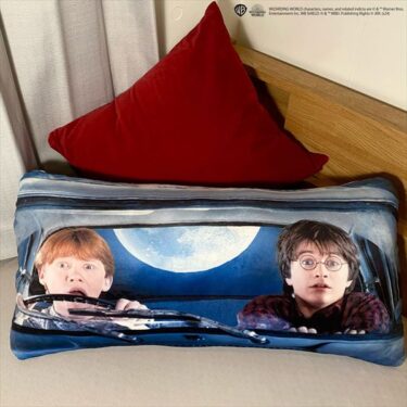 Harry Potter new 'Flying Ford Anglia BIG Cushion' Villeurban pre-order until Monday 12 February 2024.