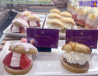 Frog Café 'Butterbeer Scones' coming in April 2024... and a food report on the Cherry Blossom Scones & Umbridge Parfait... Harry Potter Studio Tour Tokyo