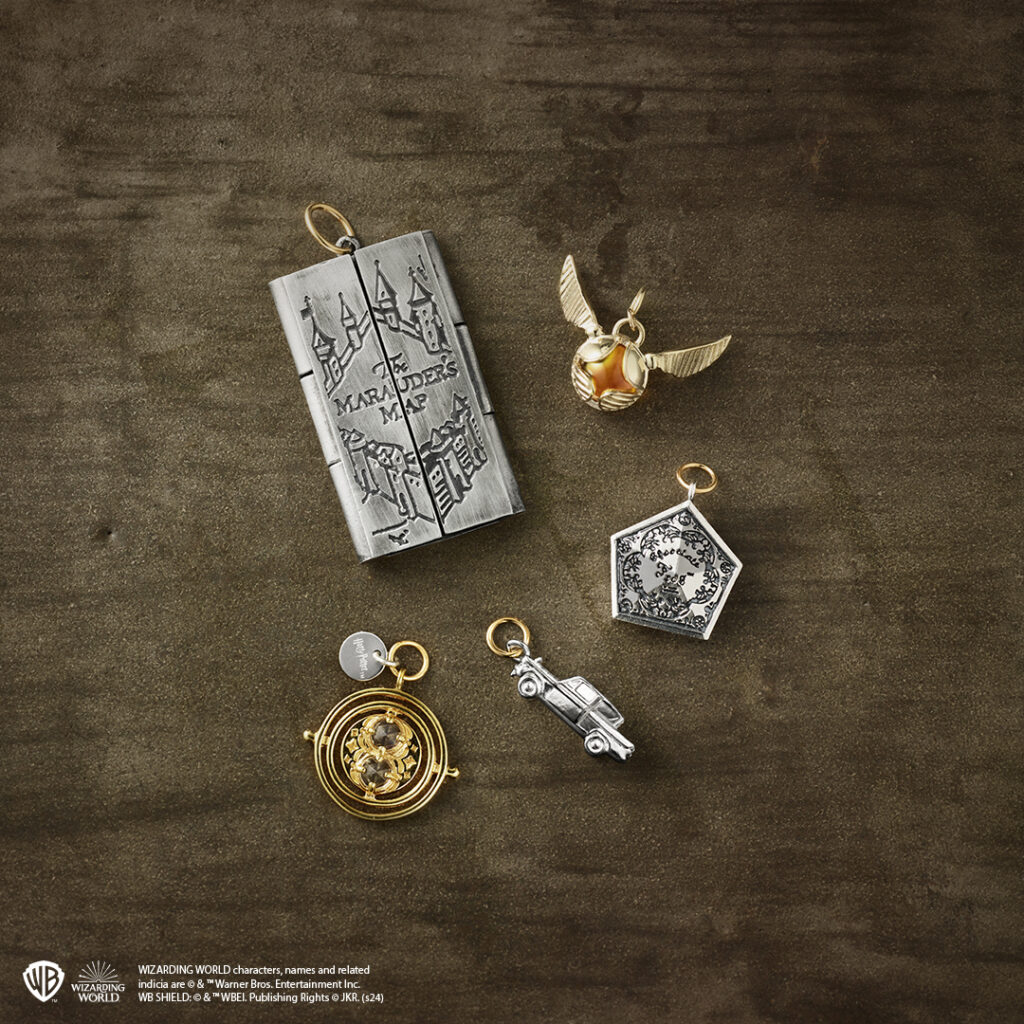 agete x Harry Potter Four Dormitories Earrings & Ear Cuffs & Ninja Map, Time Turner charms and characters charms on sale Fri 26 Apr 2024 -.