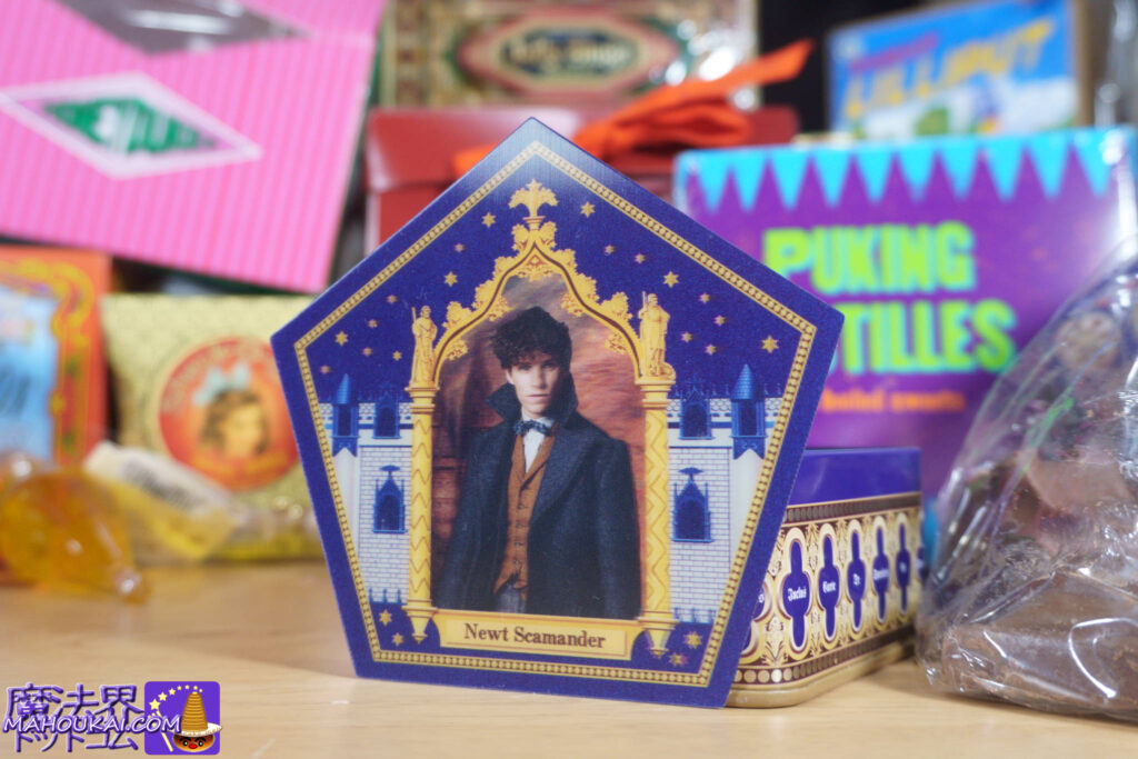 ニュート・スキャマンダー(Newt Scamander)はファンタビの魔法動物学者 蛙チョコレートのカード(Chocolate Frog Card)解説