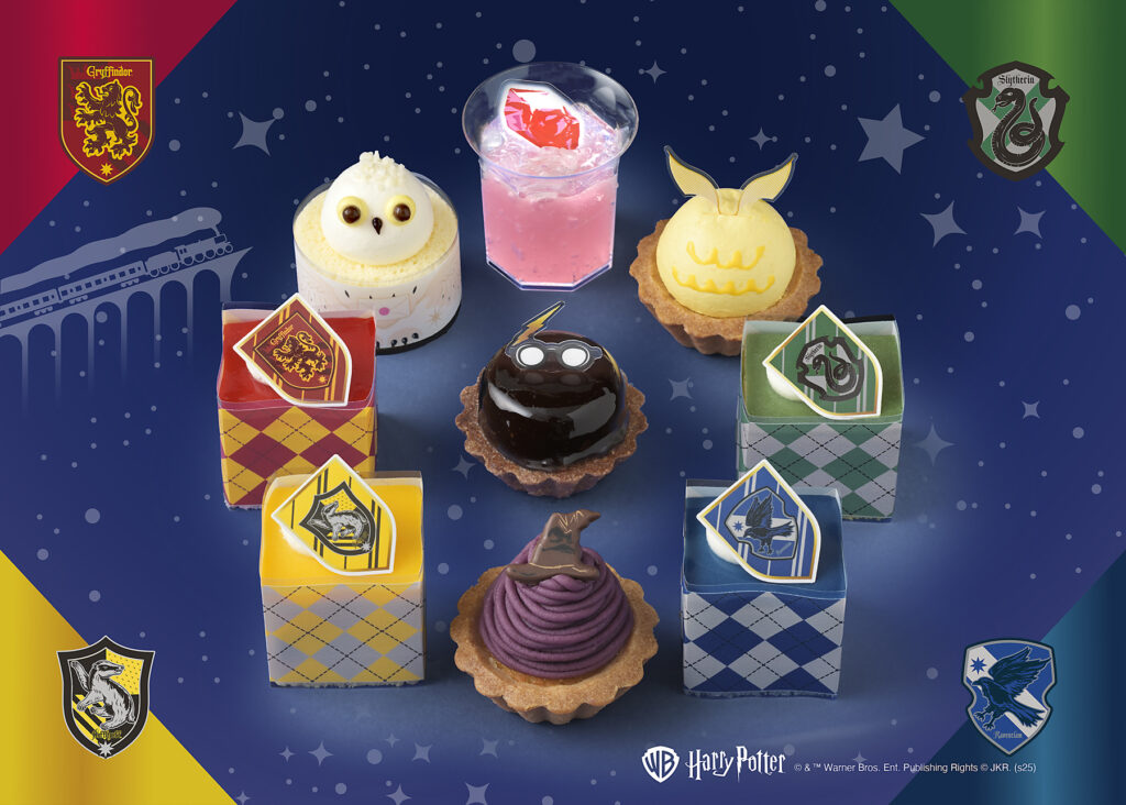 銀座コージーコーナー × ハリー・ポッターのプチケーキと焼菓子 発売♪2025年11月1日(土)~