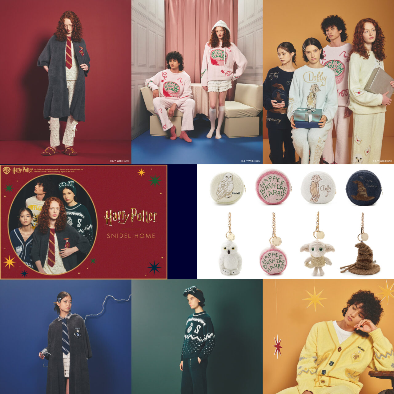 【新製品】SNIDEL HOME（スナイデル ホーム）」× Harry Potter（ハリー・ポッター） ニットウェアやローブ風ニットガウンなど新アイテムが登場♪2025年11月1日（土）～