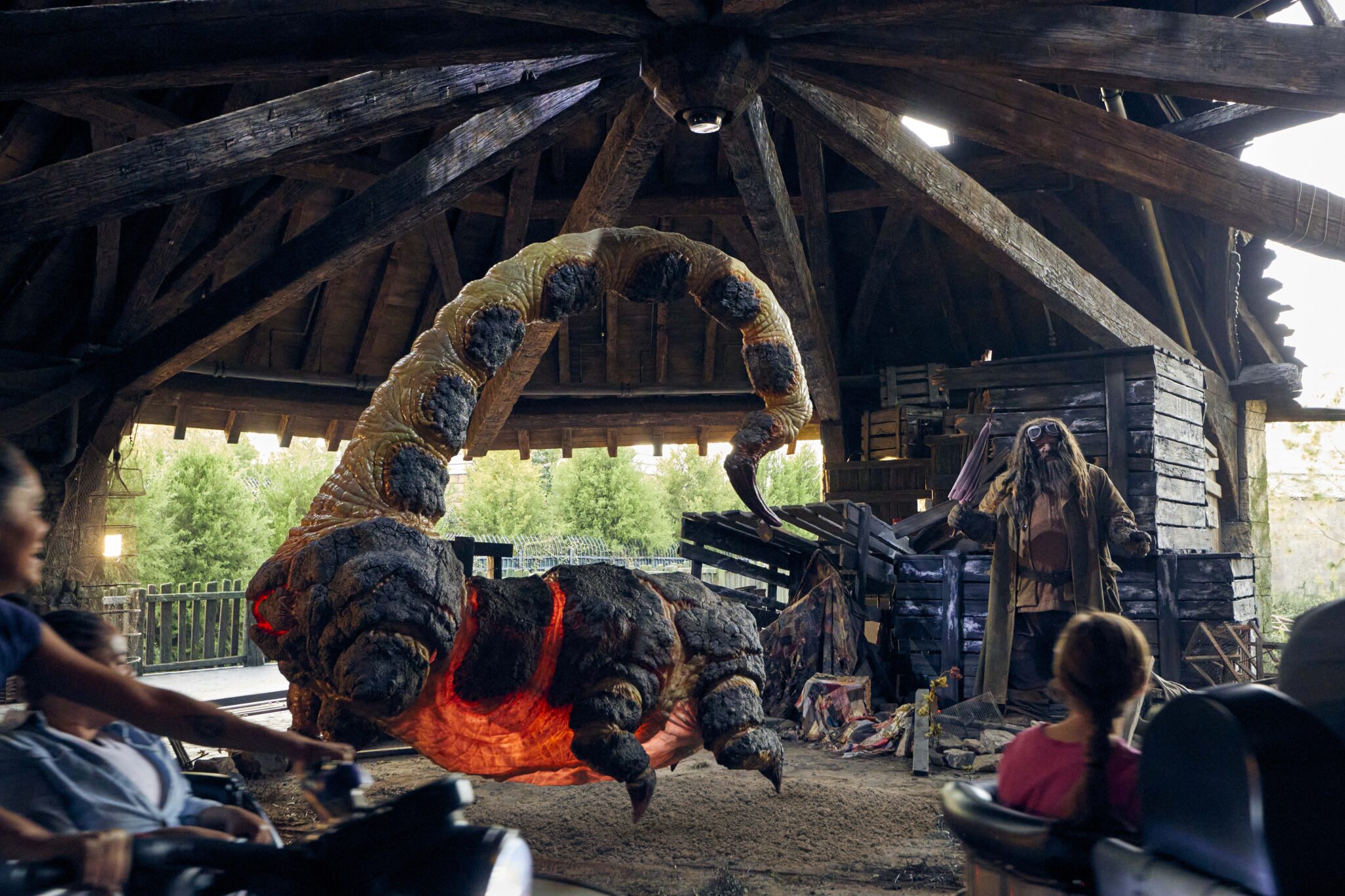 ハグリッドのマジカル・クリーチャー・モーターバイク・アドベンチャー（超ジェットコースター）アメリカ オーランド ハリー・ポッター エリア