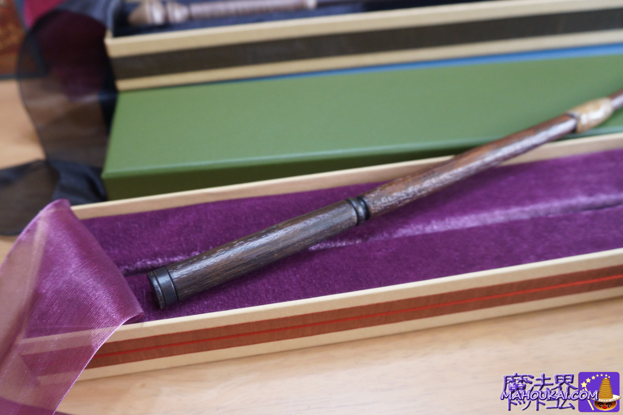 ハリー、ロン、ハーマイオニーの初期デザインの杖レプリカグッズ|ノーブルコレクション