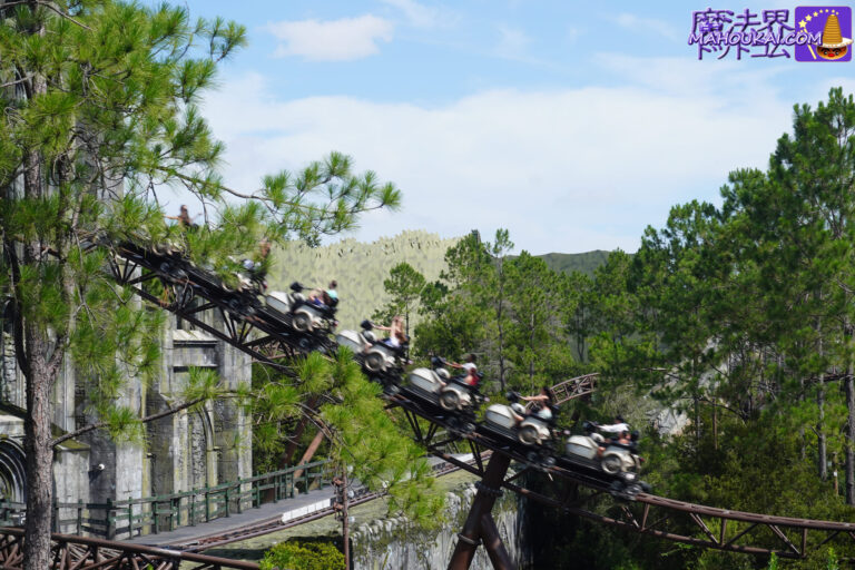 ハグリッドのマジカル・クリーチャー・モーターバイク・アドベンチャー（超ジェットコースター）アメリカ オーランド ハリー・ポッター エリア
