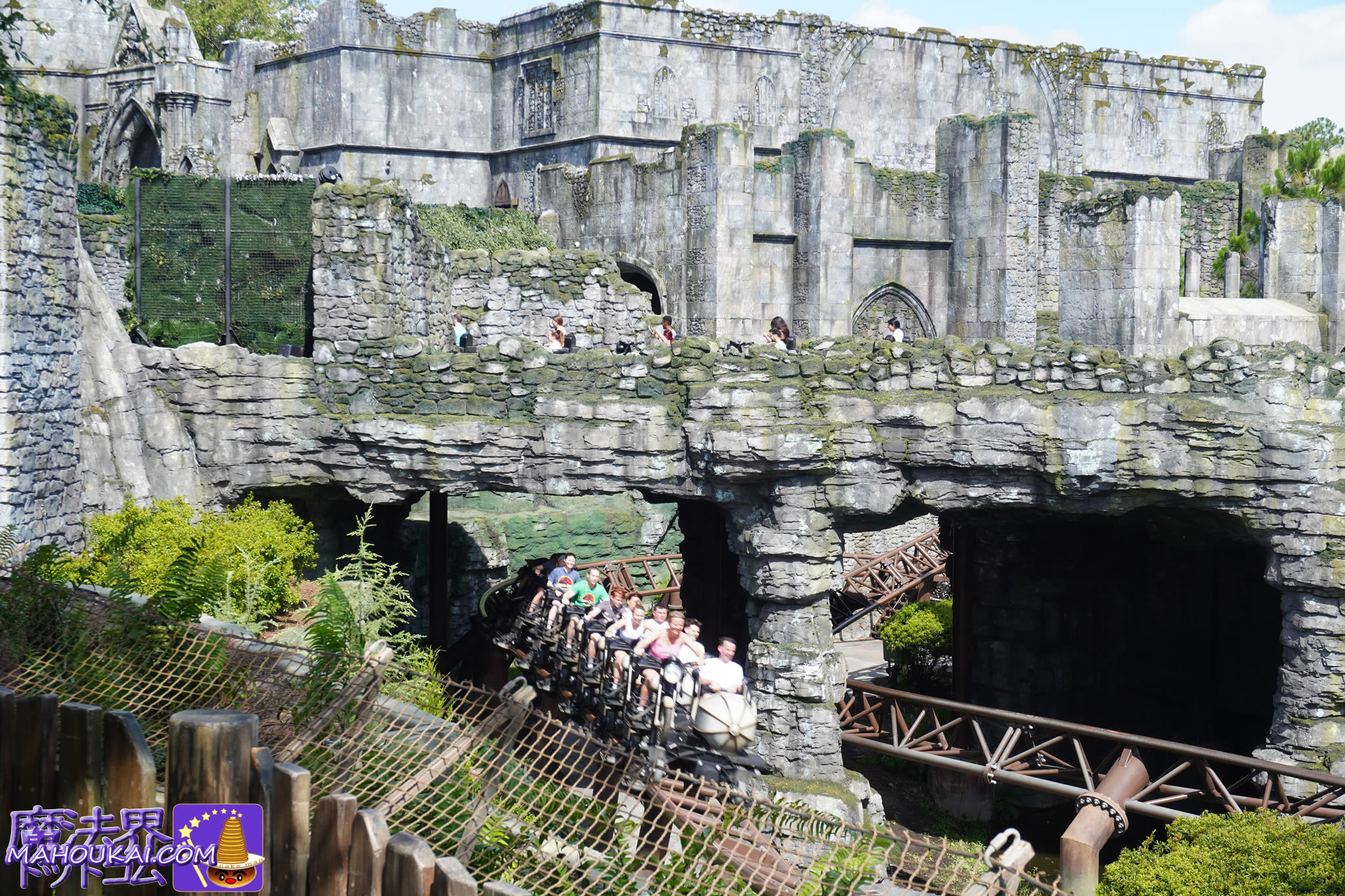 ハグリッドのマジカル・クリーチャー・モーターバイク・アドベンチャー（超ジェットコースター）アメリカ オーランド ハリー・ポッター エリア