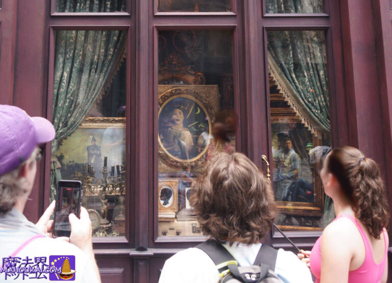 【隠れスポット】会話できる肖像画 予見者カサンドラ・トレローニーやカドガン卿 ハリポタエリア ユニバサール・エピック・ユニバース