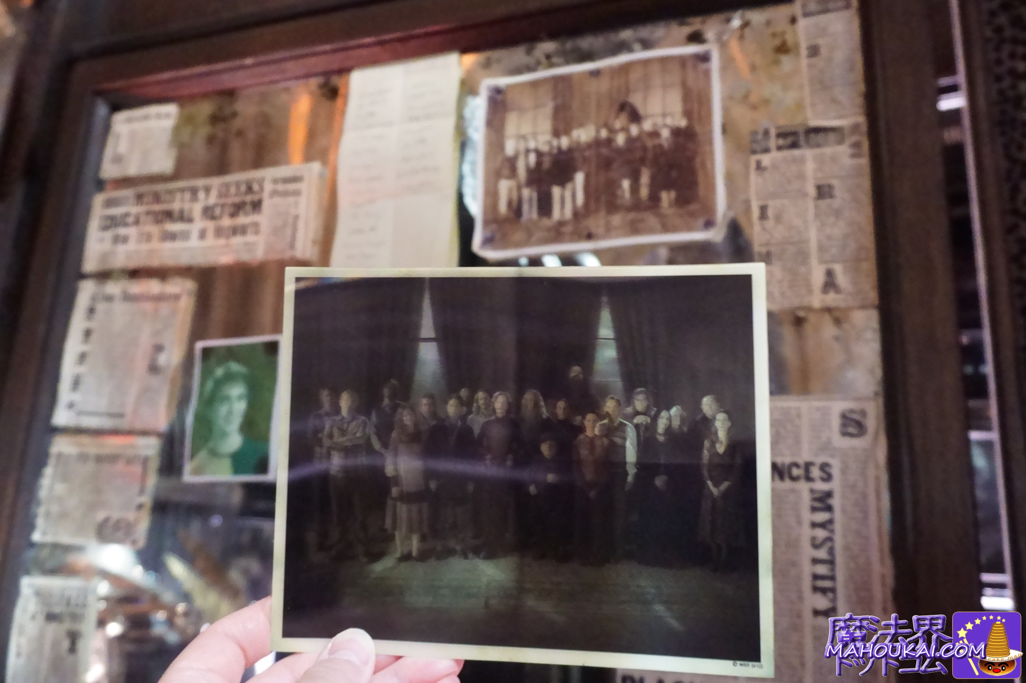 不死鳥の騎士団の集合写真 ハリー・ポッター コレクションBOXとスタジオツアー東京の写真