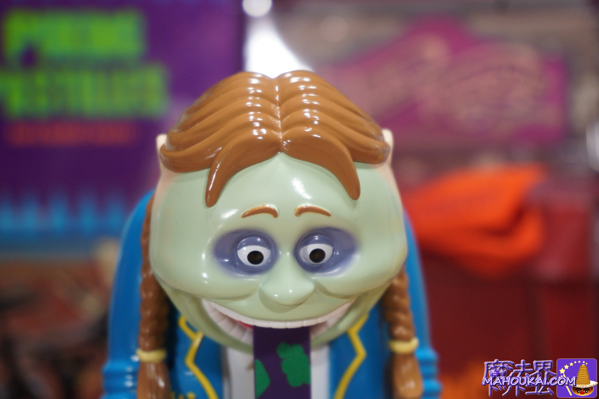 「ウィーズリー・ウィザード・ウィーズ ディスプレイフィギュア」の少女の顔のアップ写真|ハリー・ポッター1番くじ商品