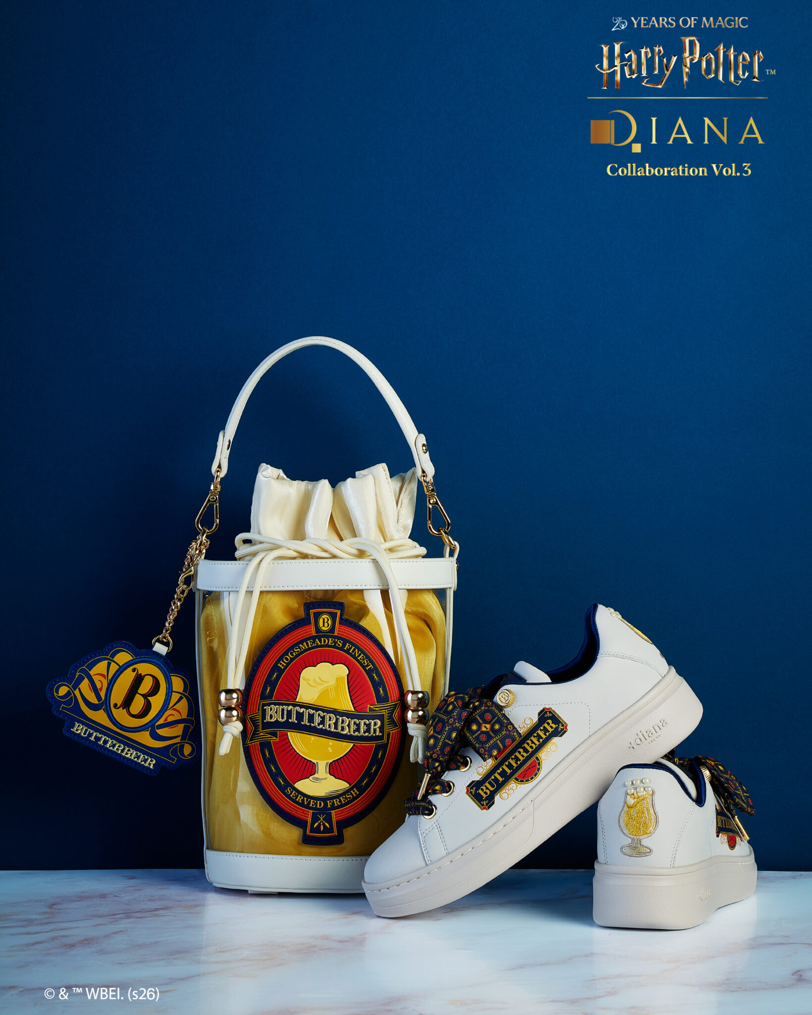 ハリー・ポッター × ダイアナ（DIANA）第三弾コラボアイテム発売！バタービール シーズン 2026年3月26日（木）～ 先行販売 3月20日（金）～