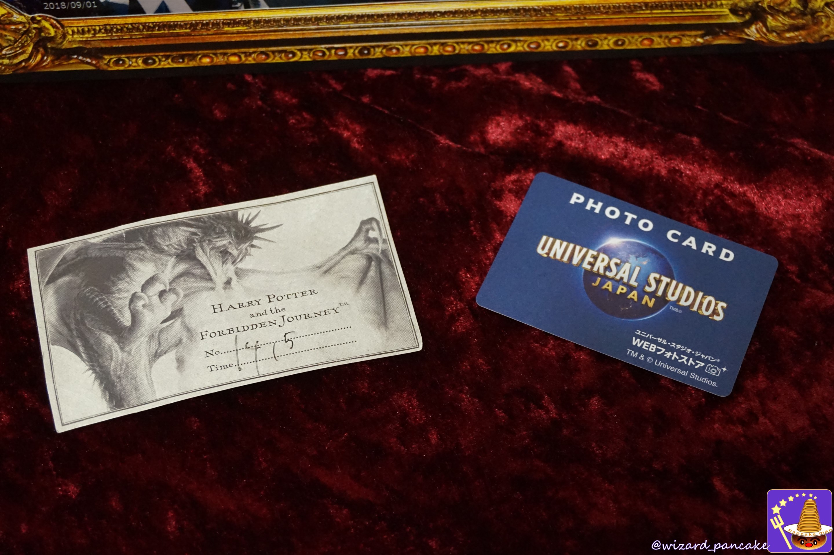 Harry Potter and the Forbidden Journey Ride Photo Paid photo service USJ 'Harry Potter Area' Filch's Confiscated Goods Store