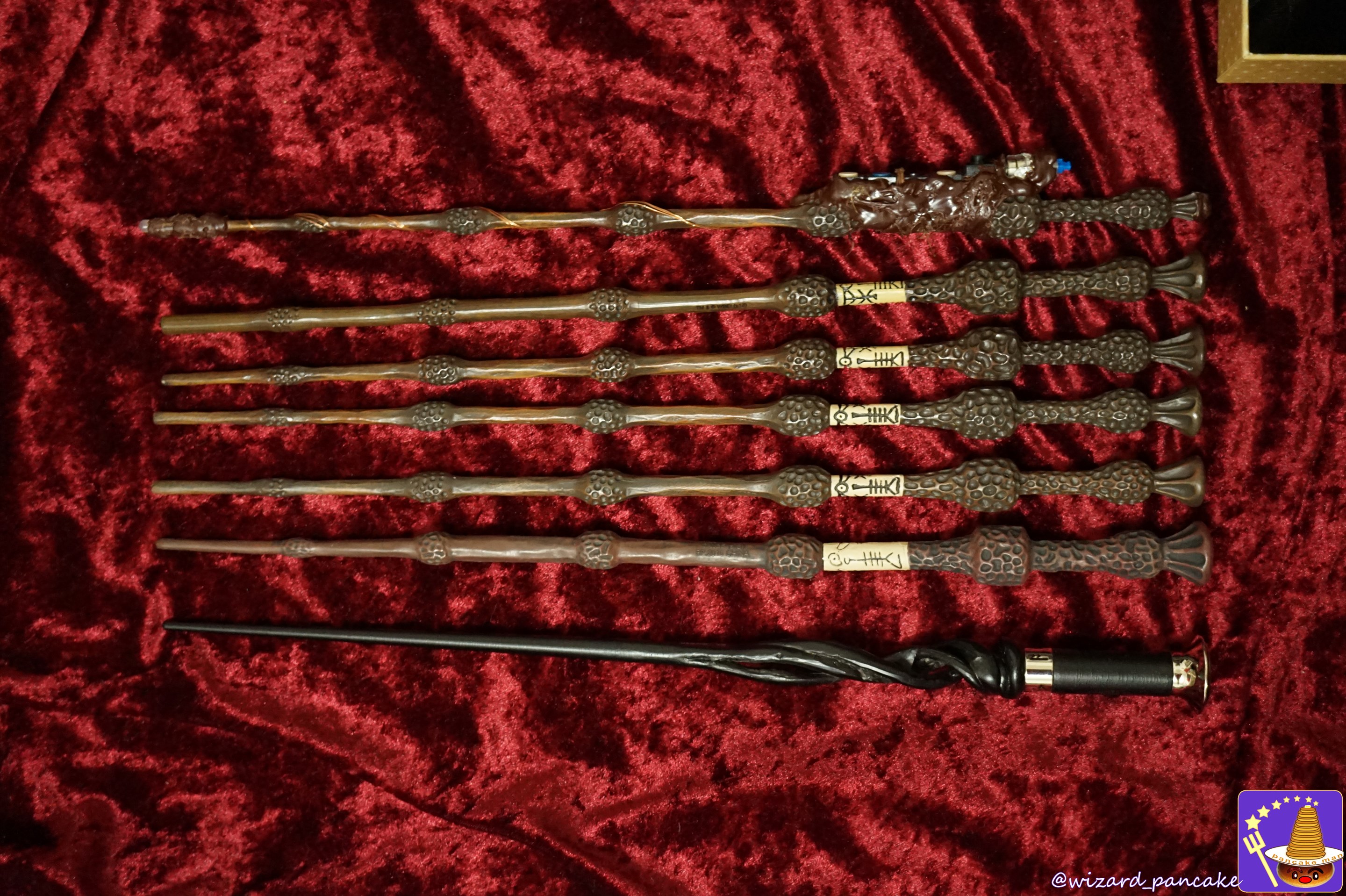ノーブル コレクション（noblecollection）ファンタビの若いダンブルドアのハリポタのダンブルドア校長のレプリカ杖、USJオリバンダーのダンブルドアの杖