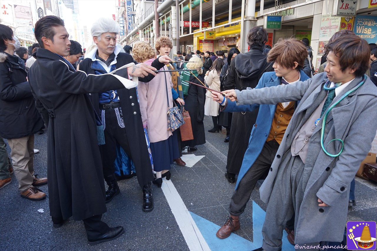 HARI POTA & FANTASVI Gathered in cosplay... Nihonbashi Street Festa 2019, Saturday 9 March.