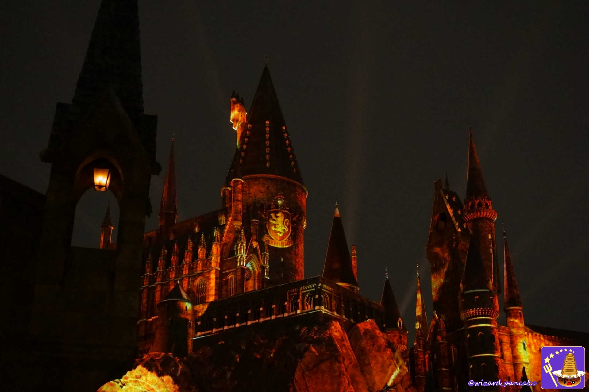 New night show 'Hogwarts Magical Celebration' New Castle Show 20 Mar - 4 Nov 2019 Projection mapping.