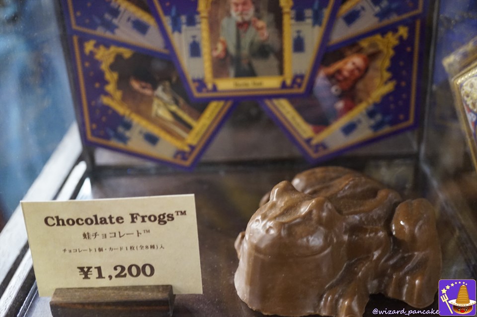 Frog Chocolate with Bertie Bott, January 2018, USJ USJ Harry Potter Area.