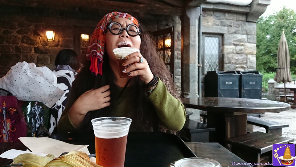 The expression on the face of 'Professor Hibiki Sybil Trelawney' when she drank her first Butterbeer1.