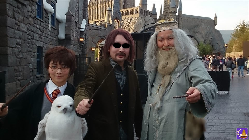★Interview with Harry & Dumbledore! ★Pottermania and TV Tokyo Cambria Palace ♪ Wizard Pancake Man ♪