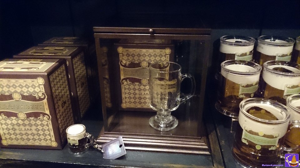 Butterbeer mug glasses New HARRY POTTER merchandise is now available... almost a replica! Filch's Confiscated Goods Store etcUSJ 'Harry Potter Area'.