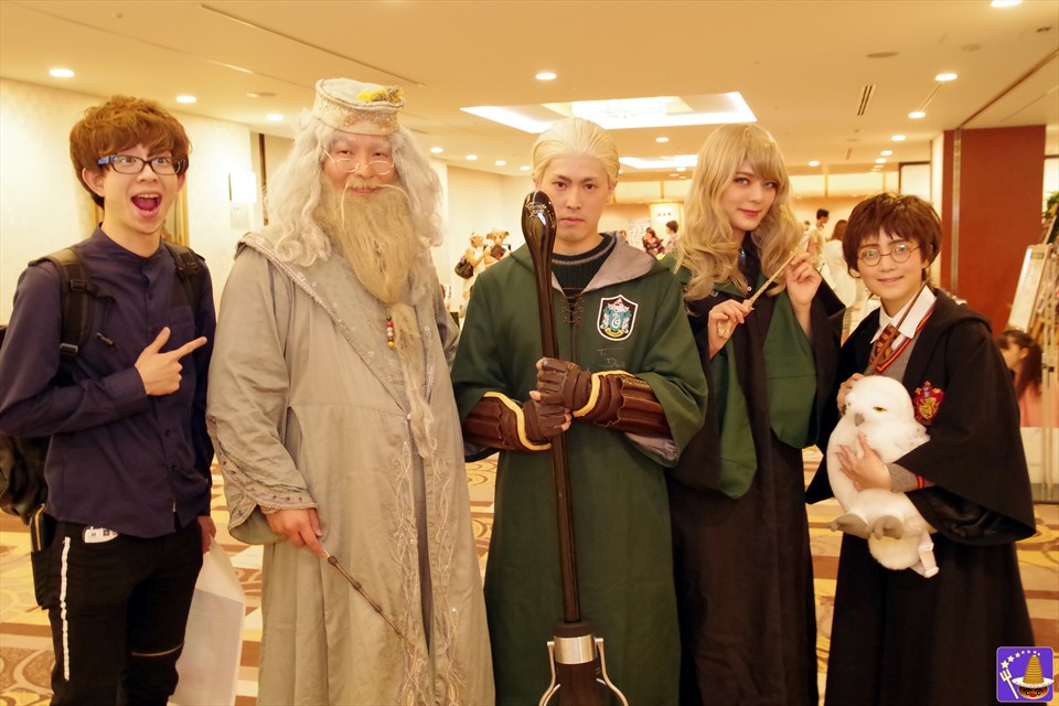 Halycon 9: Photo & autograph session with Malfoy parents and children on 7(Sat) & 8(Sun) May 2016, which I went to.Â Wizard Pancake Man Dumbledore.
