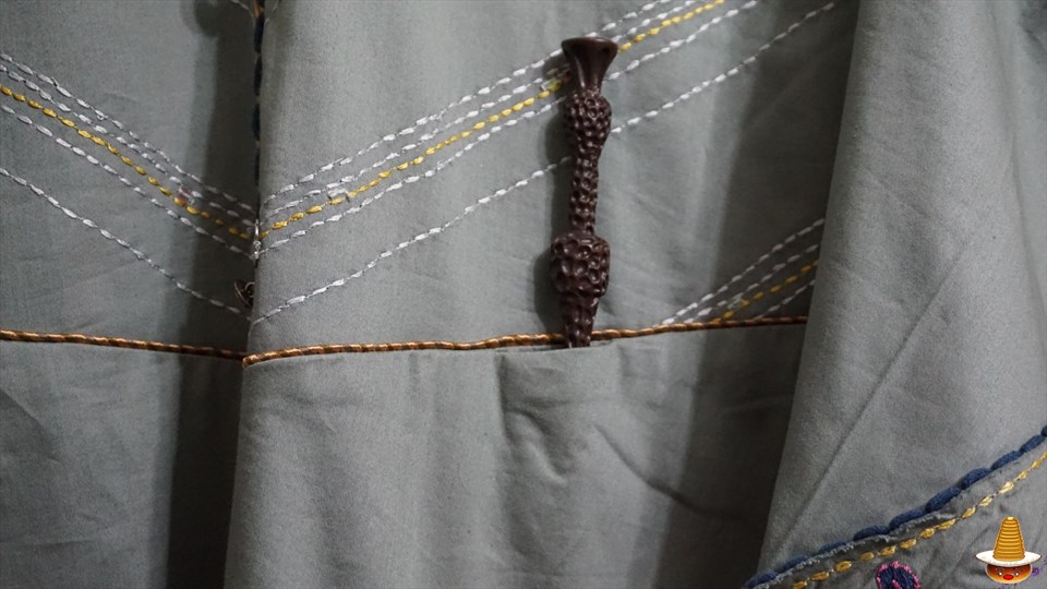 ダンブルドア仮装 衣装のローブの杖ポケット　ニワトコの杖 ミュージアム レプリカ製 
