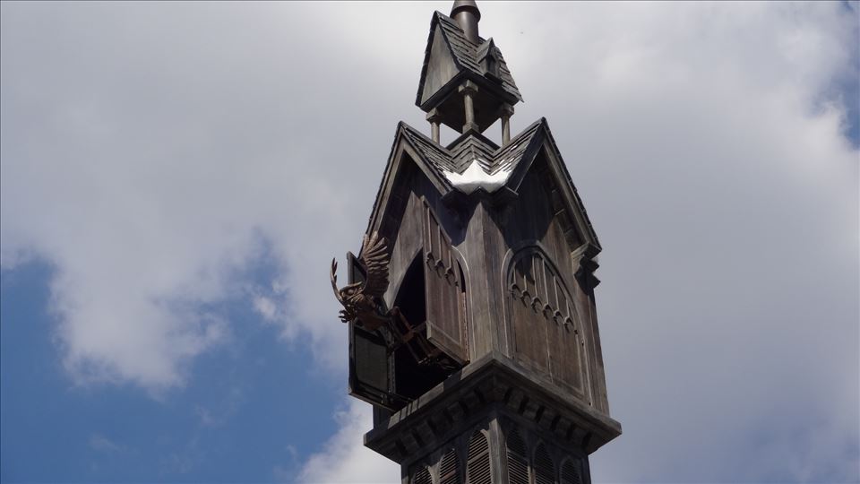 Owlery Clock Tower (Hogsmeade) HARRIPOTA USJ Wizard Pancake Man